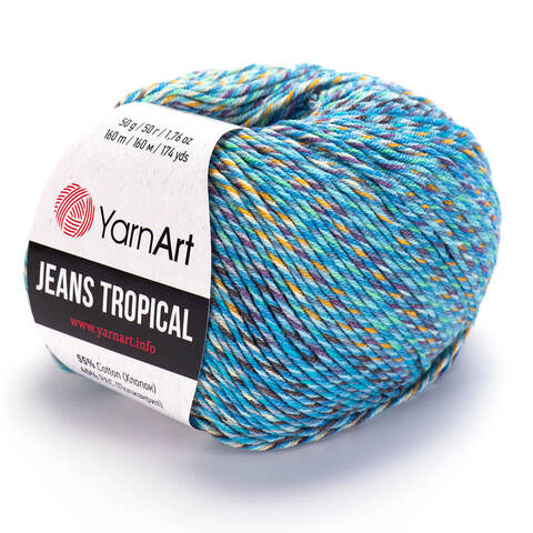 Пряжа YarnArt Jeans Tropical цвет 614