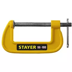 STAYER SG-100, 100 мм, чугунная струбцина G (3215-100)