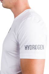 Футболка теннисная Hydrogen Basic Tech Tee Man - white