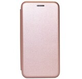 Чехол-книжка из эко-кожи Deppa Clamshell для Samsung Galaxy S21 FE (Розовое золото)