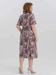 4536 Халат на пуговицах