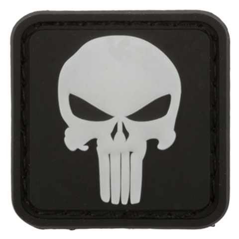 3D Patch Punisher Skull oliv