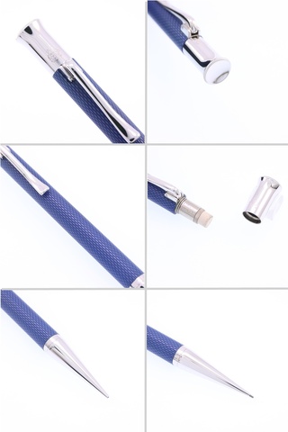 Карандаш механический Graf von Faber-Castell Guilloche Ciselé Indigo (136531)