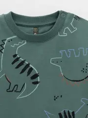 фуфайка  для мальчика  КР 302537/темно-зеленый 5611 Н019 к604