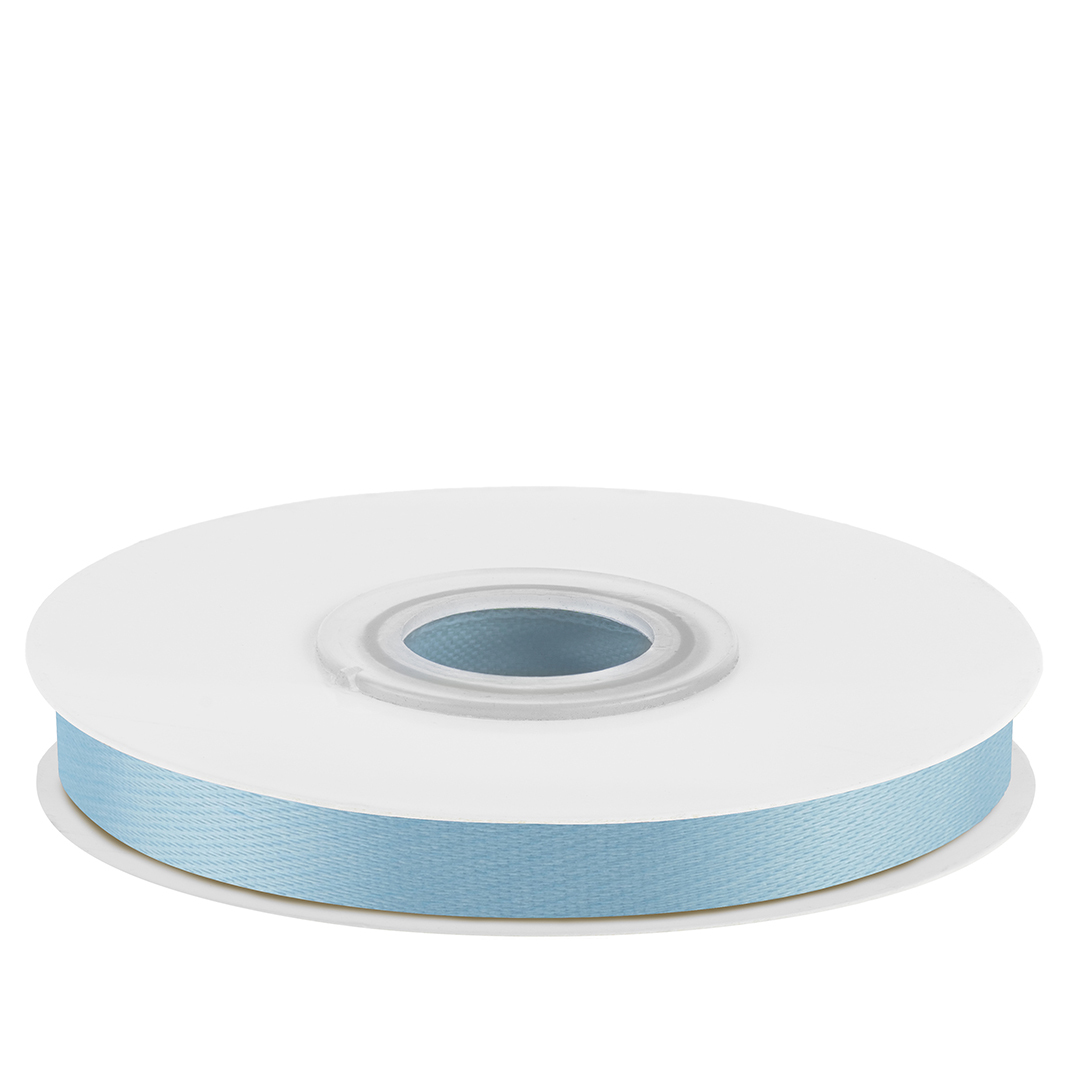 Лента Атласная (0,7см*22,85м) Голубой.