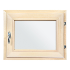 Форточка в парную 0,4Вх0,5Ш м с ручкой, затвором, петлями