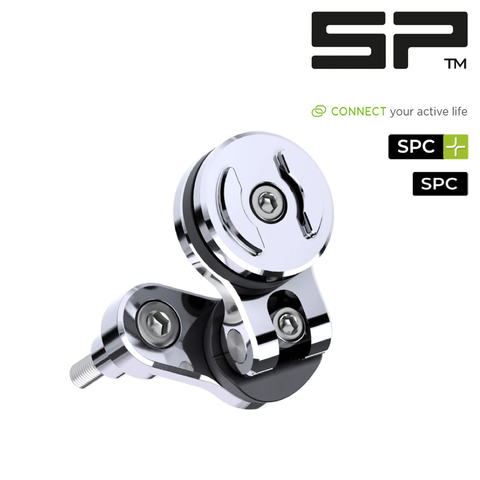 Винтовое поворотное крепление на руль мотоцикла SP Connect CLUTCH MOUNT PRO CHROME арт. 53231