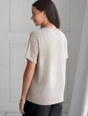 Футболка из премиального хлопка с авторским принтом  D49.117 (125797)