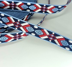 Тесьма жаккард, ш. 1,4 см