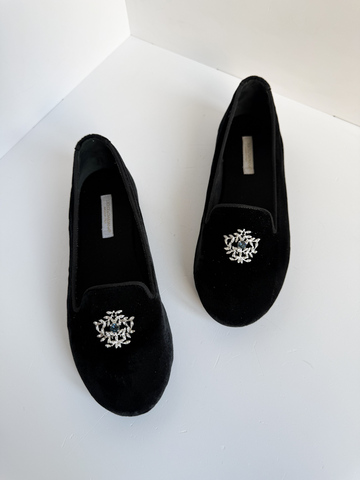 Велюровые туфли Dolce & Gabbana, 34