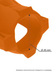 Силиконовый чехол JBL Flip 7 (Оранжевый)