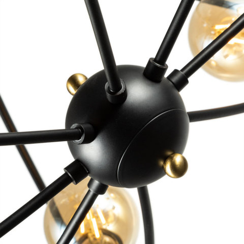 Люстра Arte Lamp Glasgow A1963PL-8BK
