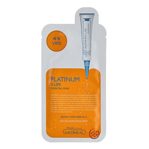 Mediheal Platinum V-Life Essential Mask - Маска тканевая для лица с эффектом V-лифтинга