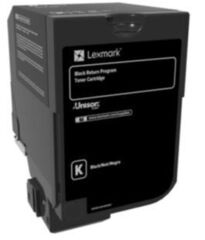 Картридж для принтеров Lexmark CX725de/CX725dhe/CS725de/CS720de голубой (cyan). Ресурс 7000 стр (74C5SKE)