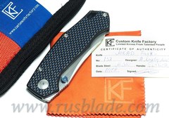 CKF MKAD Blue Farko knife (M390, Ti, bearings) 