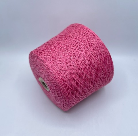 Filcom (пр.Италия), art-Talamone 2/15 750м/100гр. 60%Меринос, 40% Кашемир цвет-Ярко-розовый меланж, арт.36239