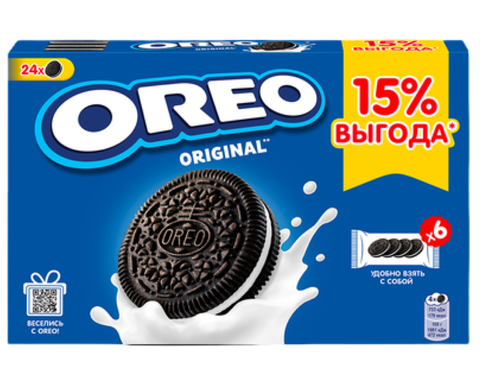 Печенье Орео Оригинал 228г, шт