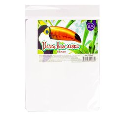 
          Доска для лепки Alingar, А5, без стека, пластик, цвет белый, "Тукан"