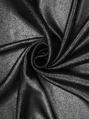 Ткань Шифон-твист металлик 70 г/м2, 100% пэ, ш. 150 см, серебро