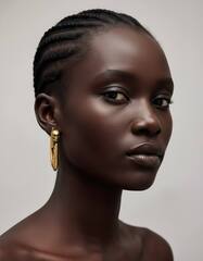 20421- Серьги овальные Alexander McQueen в винтажном стиле