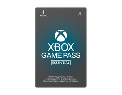 Карта оплаты Xbox Game Pass Essentials на 1 месяц [Цифровая версия] (US) (для ПК, цифровой код доступа)