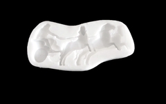 Силиконовый молд № 0205 Колесница большая