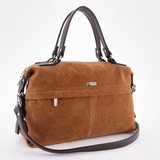 Сумка Саломея 110 эко-замша миндаль