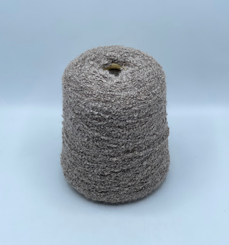 Polipeli, Bellota, 170м. 80% бэби альпака, 20% нейлон, Серо-бежевый на черной основе, 38963