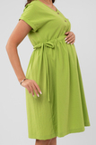 Платье для беременных 10370 лайм