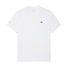 Теннисная футболка Lacoste Tennis x Novak Djokovic - white