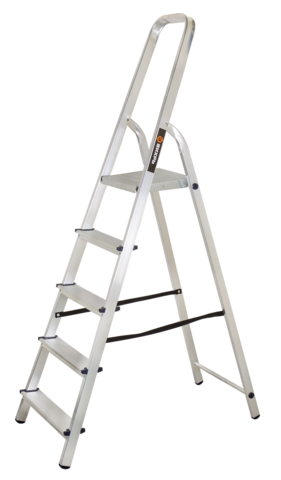 Стремянка алюминиевая ВИХРЬ СА 1х5