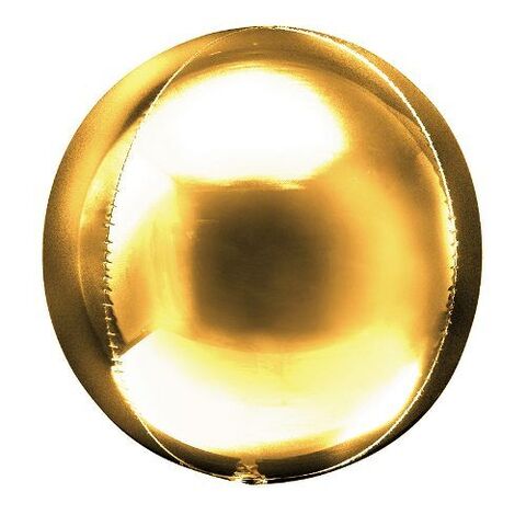 К Сфера 3D, 24''/61 см, Золото, 1 шт.