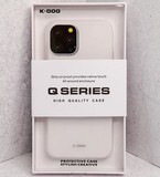 Силиконовый чехол K-Doo Q Series для iPhone 11 Pro (Белый)