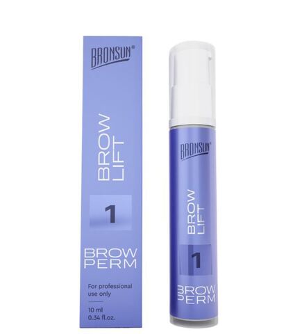 Состав №1 для долговременной укладки бровей Brow Lift Bronsun (10 мл.)