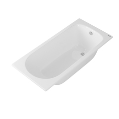 Прямоугольная чугунная ванна Роксен 1500*700 б/п, без ручек, ножки в комплекте