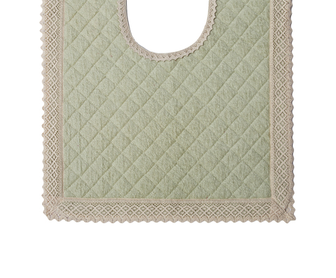 Коврик для унитаза 50х60 Old Florence Rombetti зеленый