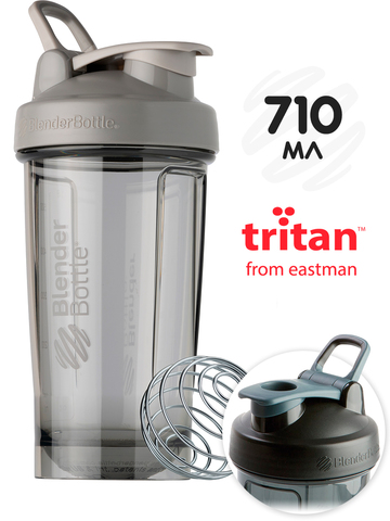 Картинка шейкер Blender Bottle pro24 tritan Smoke Grey - 2