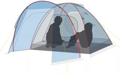 Палатка Canadian Camper RINO 3, цвет royal.