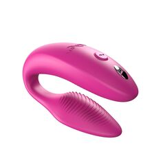 Розовый вибратор для пар We-Vibe Sync 2 - 