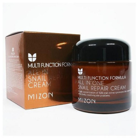 Mizon All One Snail Repair Cream - Восстанавливающий крем с экстрактом улитки