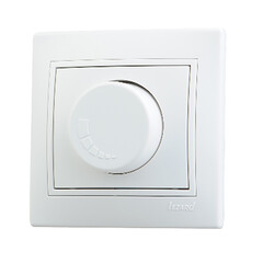 MIRA 701 0202 117 Диммер 500 Вт  с фил. и предохр .бел. с бел. вст.