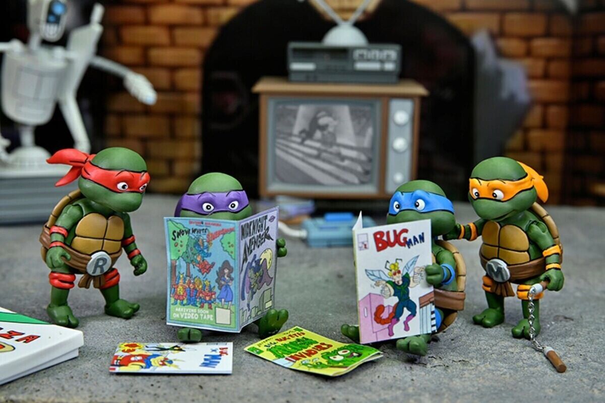 NECA 54311 Teenage Mutant Ninja Turtles Baby Turtles Accessory Set Cartoon 11 490 11 490
