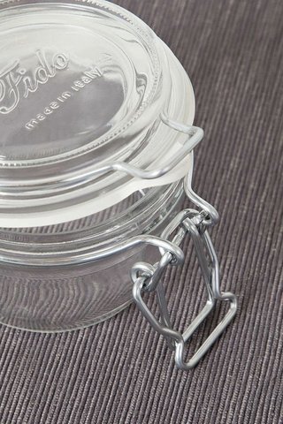 Банка для консервирования с клипсой 0.125л  Bormioli Rocco Fido