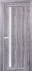 Дверь PSK-8 / Цвет Ривьера грей / белый лакобель / Двери PROFILO PORTE