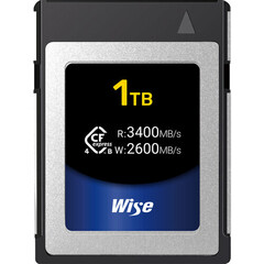 Карта памяти Wise 1TB Advanced CFexpress 4.0 Type B 3400/2600/1500 MB/s