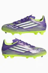 Бутсы adidas F50 League FG/MG Junior - фиолетовый