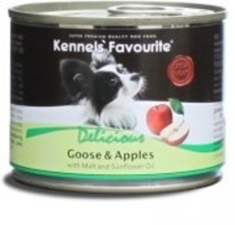 Kennels’ Favourite Delicious Goose & Apples Гусь и Яблоки. Консервы для собак 200 гр.