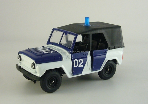 UAZ-469 DPS Road Police 1:43 Agat Mossar Tantal