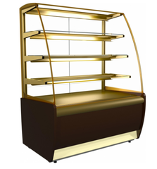 Кондитерская витрина CARBOMA ВХСв-1,3д FLANDRIA LIGHT (K70 VM 1,3-1)