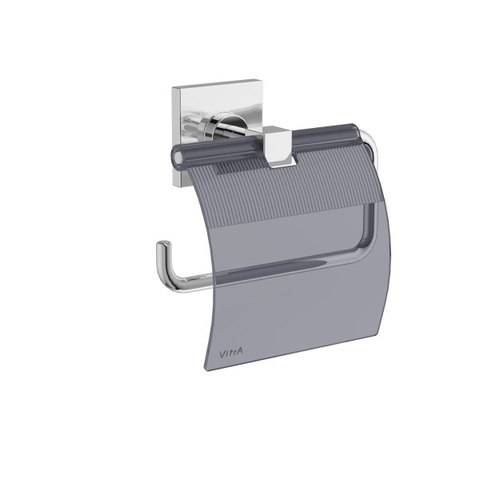 VitrA A44804 Root Держатель для туалетной бумаги с крышкой, хром